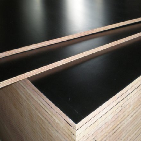 Black Double Film PVC Laminated Plywood 12MM X 8FT X 4FT